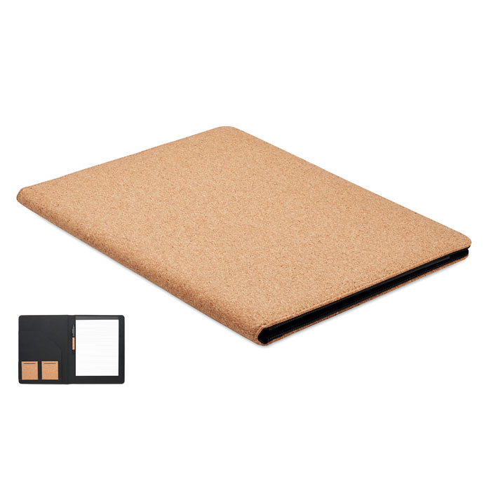 A4 cork conference folder — Office & writing you can personalise with your logo