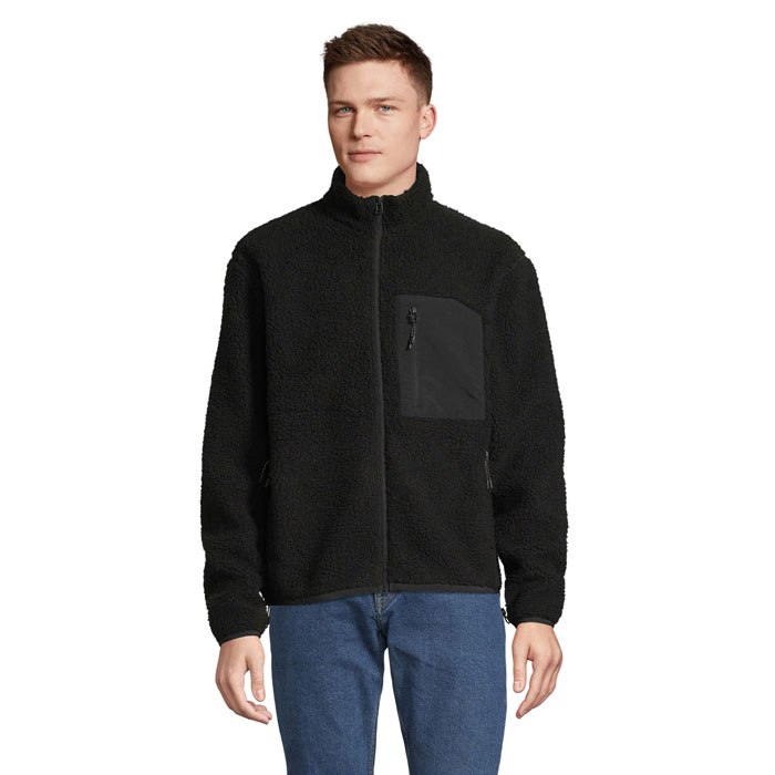 FURY UNISEX SHERPA JACKET — Abbigliamento personalizzabile con il tuo logo