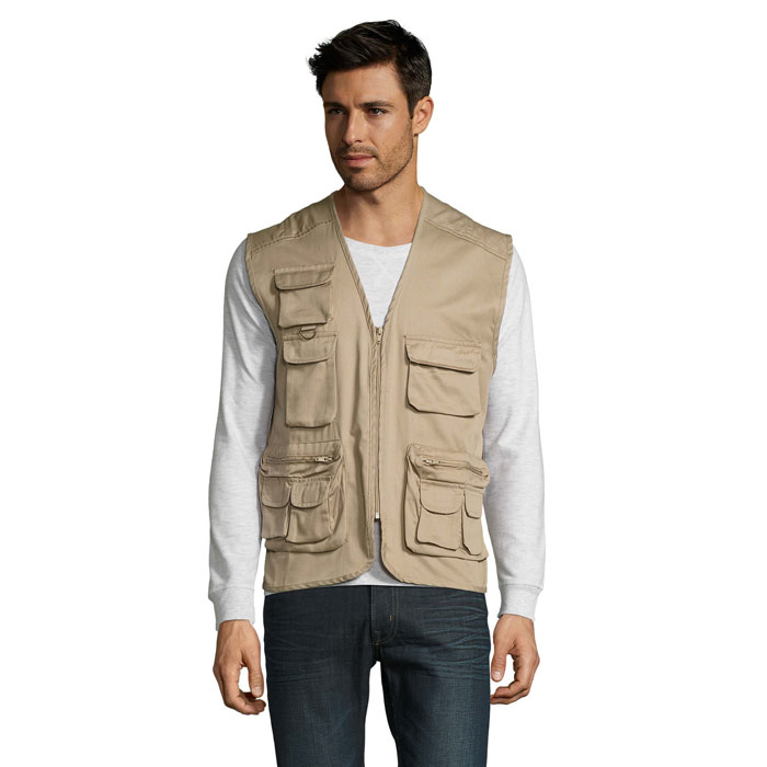 WILD POCKET REPORTER JACKET — Abbigliamento personalizzabile con il tuo logo