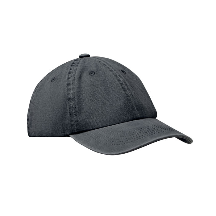 Vintage 6 panel baseball cap in washed cotton — Clothing you can personalise with your logo