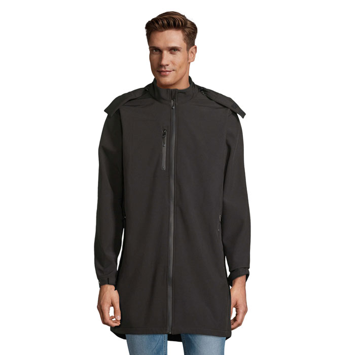 ACHILLE MEN SOFTSHELL LONG — Abbigliamento personalizzabile con il tuo logo