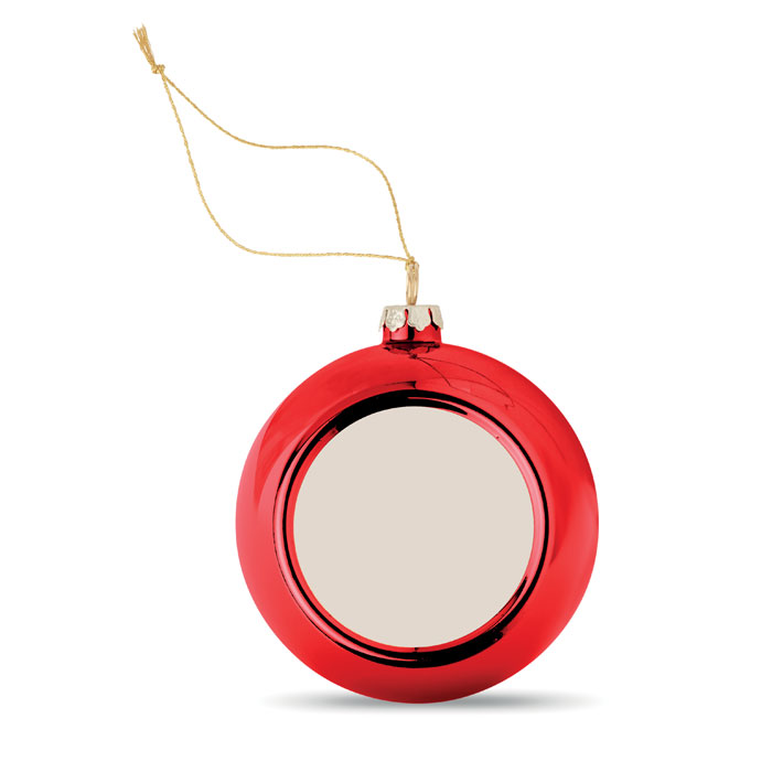 Palla di Natale sublimatica — gadget promozionale personalizzabile con il tuo logo