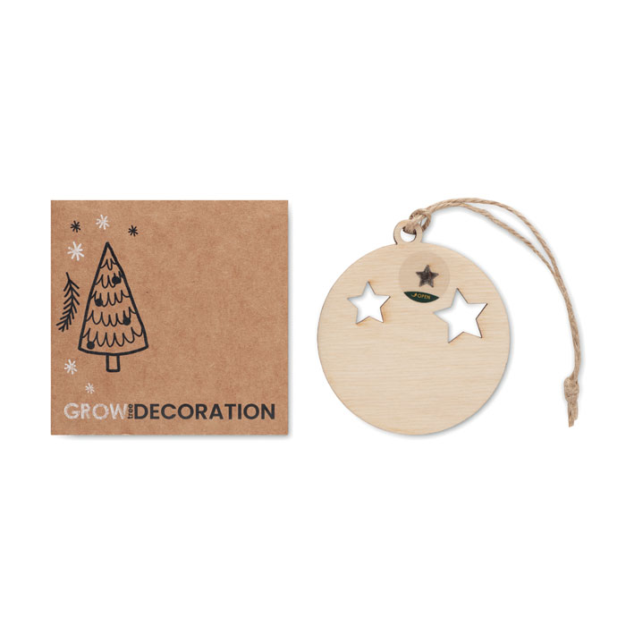 Decorazione a forma di palla — gadget promozionale personalizzabile con il tuo logo
