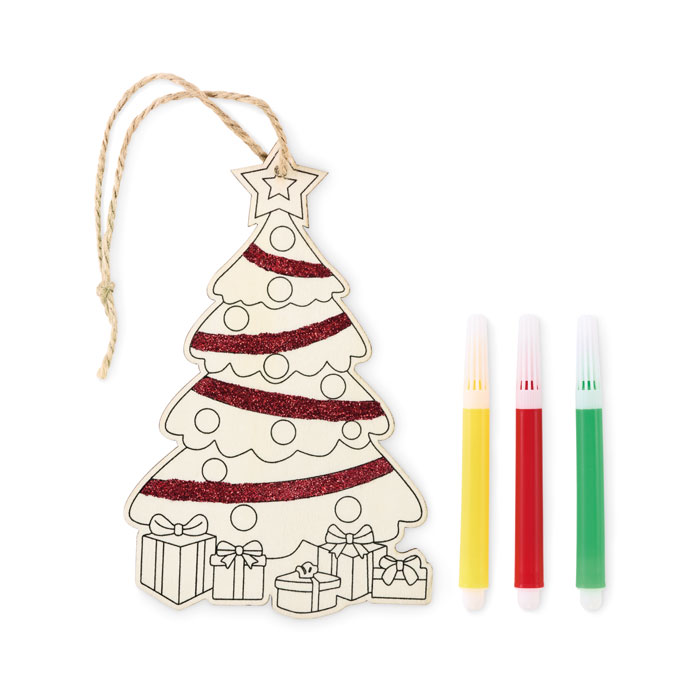 Decorazione Albero di Natale — gadget promozionale personalizzabile con il tuo logo