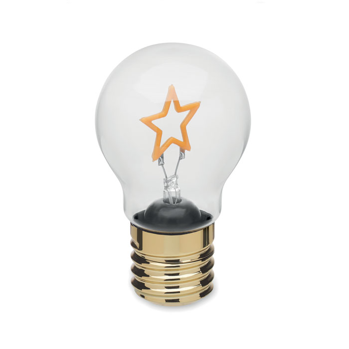 Lampadina decorativa a LED — gadget promozionale personalizzabile con il tuo logo