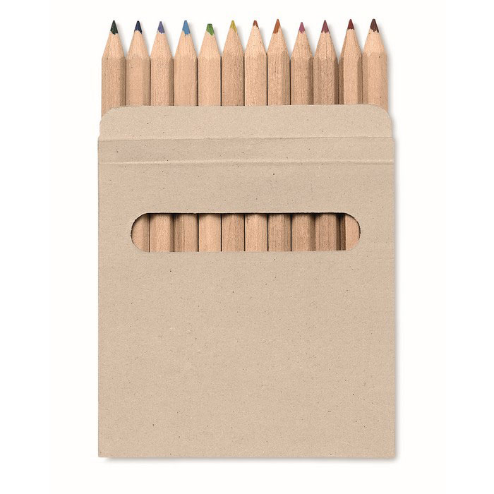 Set 12 matite colorate — Bambini e giochi personalizzabile con il tuo logo