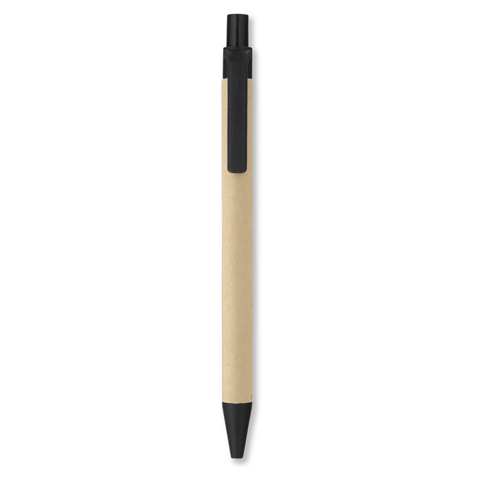 Penna a sfera in carta e mais — gadget promozionale personalizzabile con il tuo logo