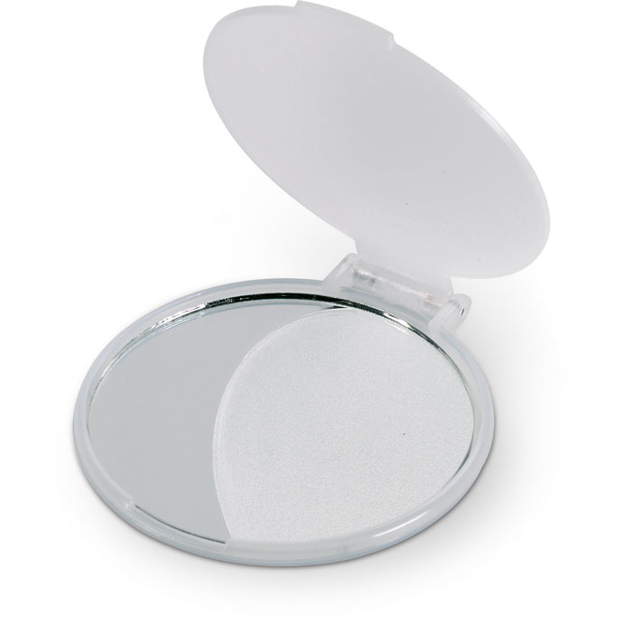 Specchietto rotondo — gadget promozionale personalizzabile con il tuo logo