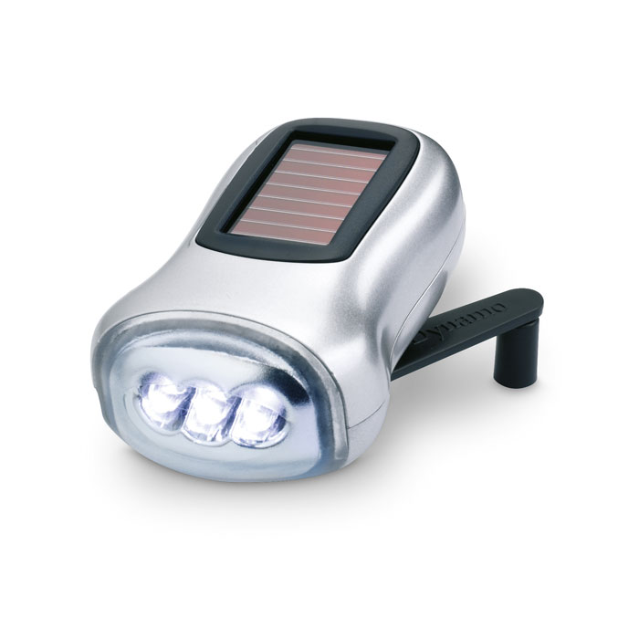 Torcia 3 LED in ABS — gadget promozionale personalizzabile con il tuo logo