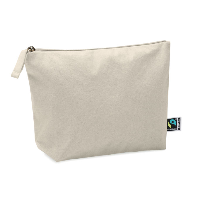 Portacosmetici in cotone — gadget promozionale personalizzabile con il tuo logo
