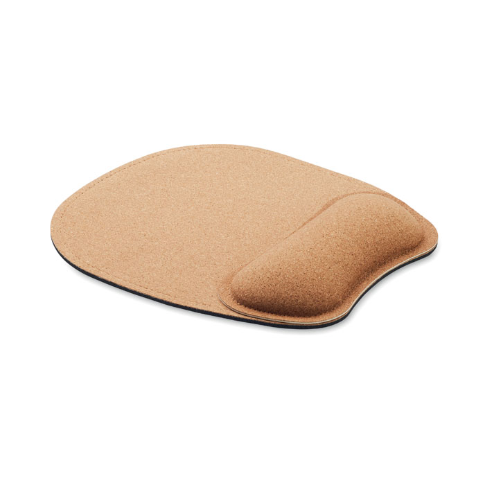 Tappetino mouse in sughero — gadget promozionale personalizzabile con il tuo logo