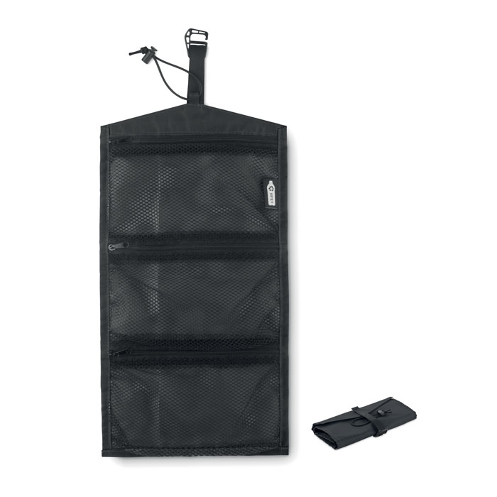 Organizzatore cavi 210RPET — gadget promozionale personalizzabile con il tuo logo