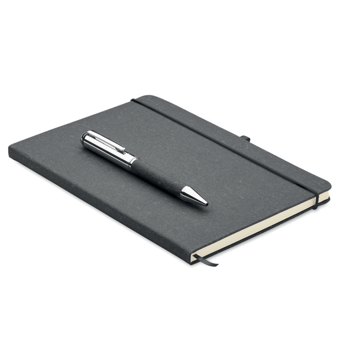 Set regalo Notebook e penna — gadget promozionale personalizzabile con il tuo logo
