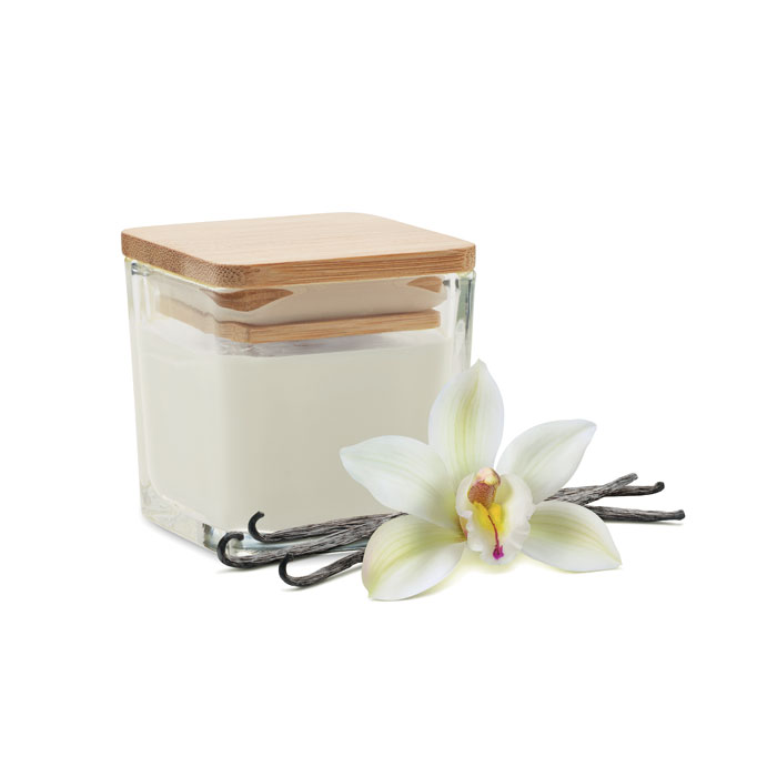 Candela profumata 50gr — gadget promozionale personalizzabile con il tuo logo