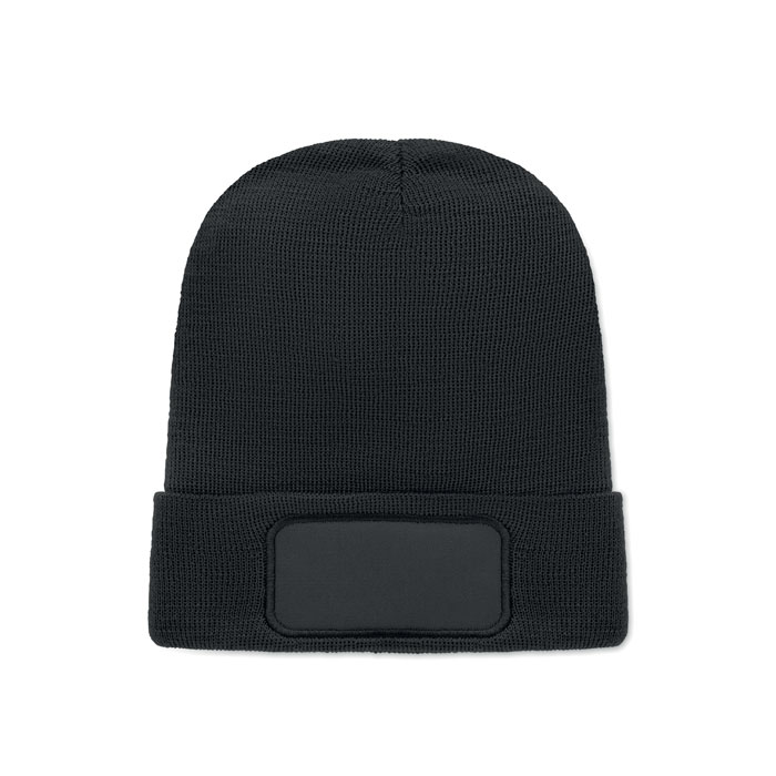 Berretto in poliestere RPET — gadget promozionale personalizzabile con il tuo logo