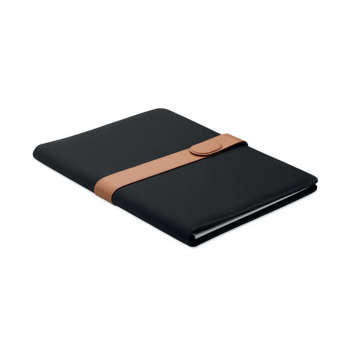 Cartella conferenze A4 RPET — gadget promozionale personalizzabile con il tuo logo