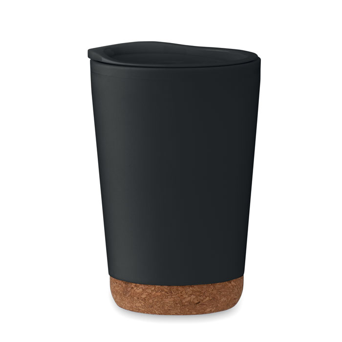 Bicchiere a doppio strato da 300 m — gadget promozionale personalizzabile con il tuo logo