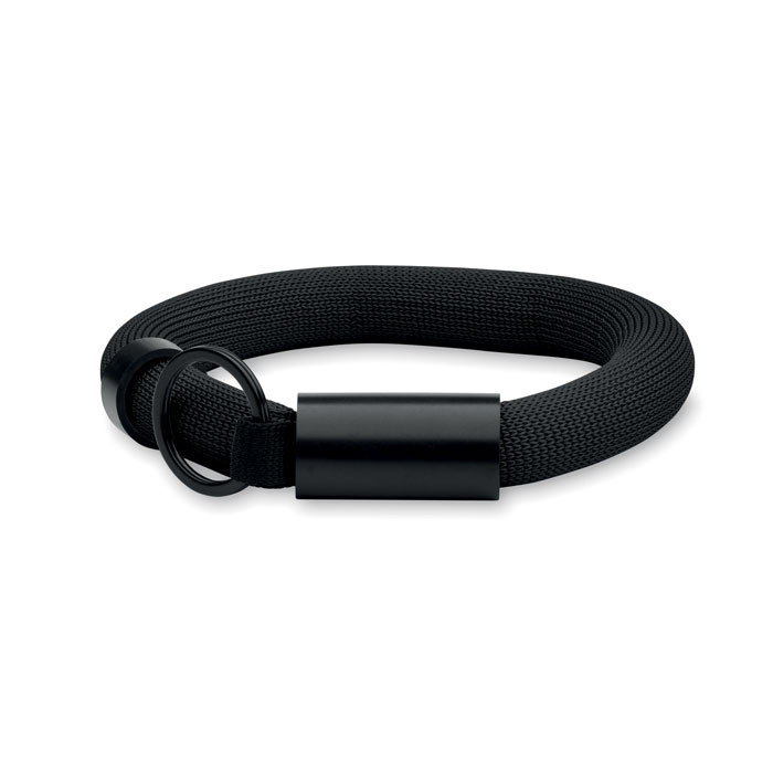 Braccialetto portachiavi galleggiante in poliestere espanso — gadget promozionale personalizzabile con il tuo logo