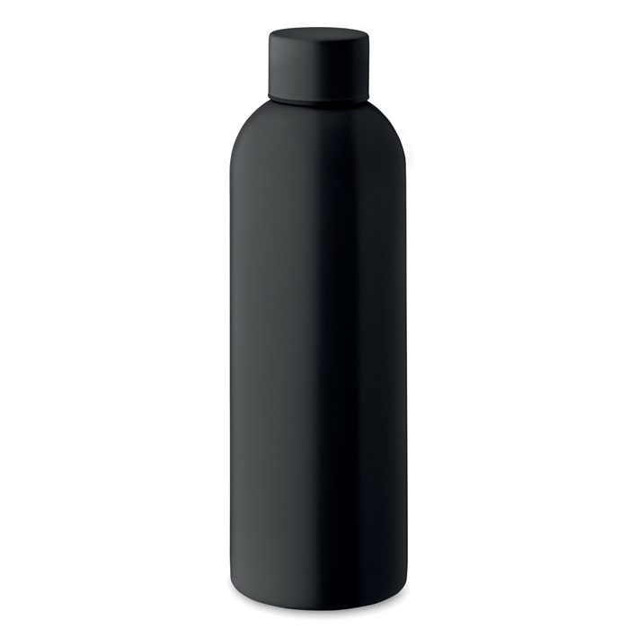 Bottiglia a singolo strato acciaio inox riciclato (90% acciaio inox riciclato e 10% acciaio inox) — gadget promozionale personalizzabile con il tuo logo