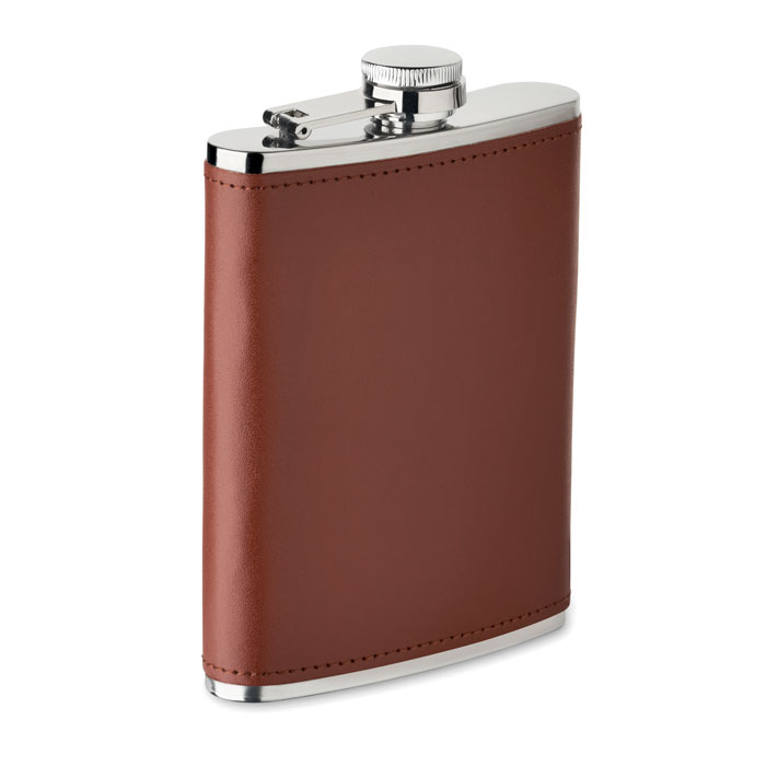 Fiaschetta slim 200 ml — gadget promozionale personalizzabile con il tuo logo