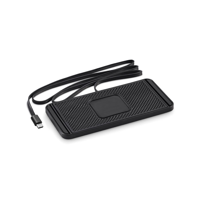 Caricatore wireless auto 15W — gadget promozionale personalizzabile con il tuo logo