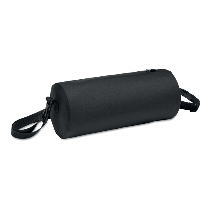 Borsa sportiva in RPET 300D con rivestimento in PVC — gadget promozionale personalizzabile con il tuo logo