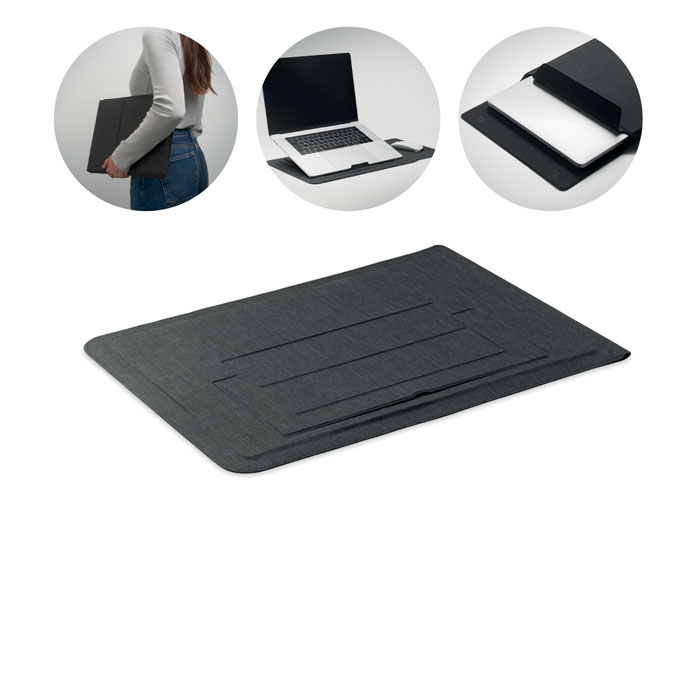 Portalaptop 16" in feltro — gadget promozionale personalizzabile con il tuo logo