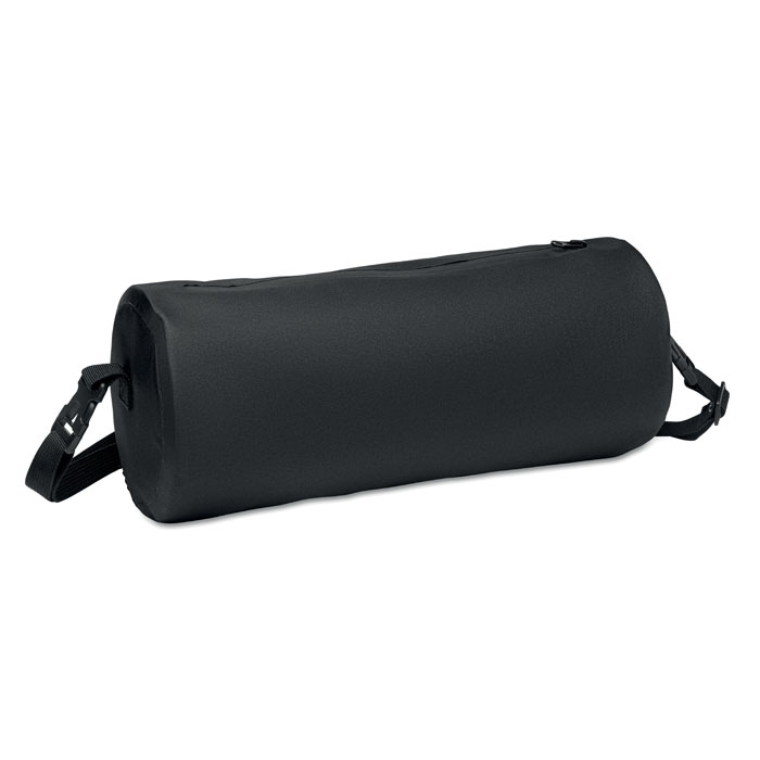 Borsa sportiva in 300D RPET con rivestimento in PVC — gadget promozionale personalizzabile con il tuo logo