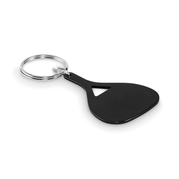 Portachiavi in alluminio — gadget promozionale personalizzabile con il tuo logo