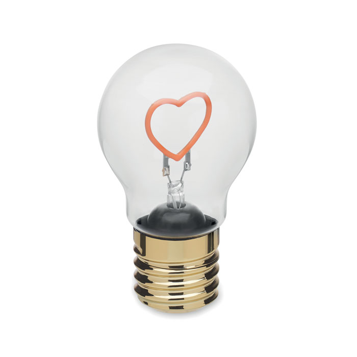 Lampadina decorativa a LED — gadget promozionale personalizzabile con il tuo logo