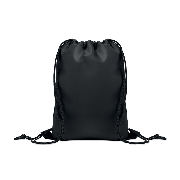 Sacca per bambini 190T RPET — gadget promozionale personalizzabile con il tuo logo
