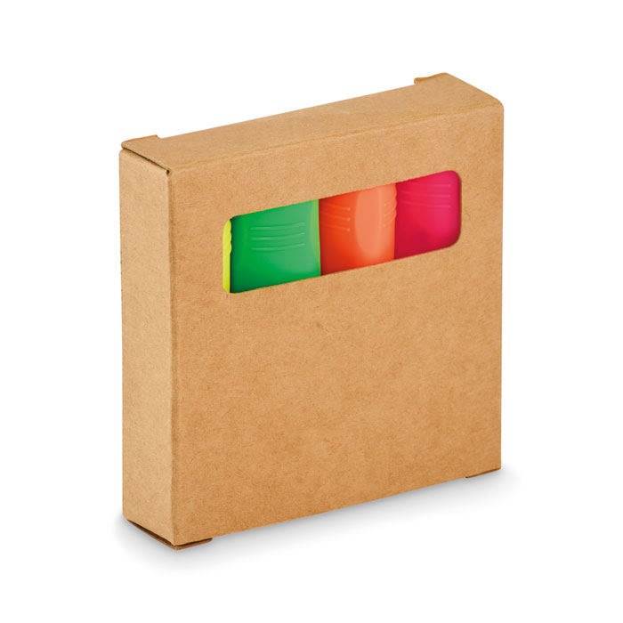 Set di evidenziatori — gadget promozionale personalizzabile con il tuo logo