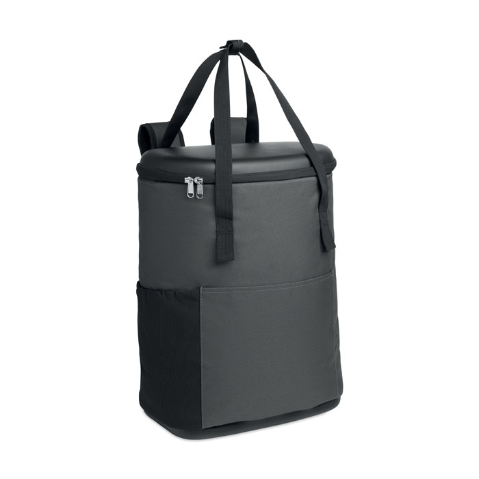 Zaino refrigerante 600D RPET — gadget promozionale personalizzabile con il tuo logo