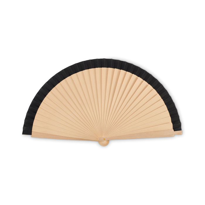 Ventaglio in legno — gadget promozionale personalizzabile con il tuo logo