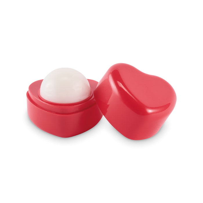 Balsamo labbra vegano a forma di c — gadget promozionale personalizzabile con il tuo logo