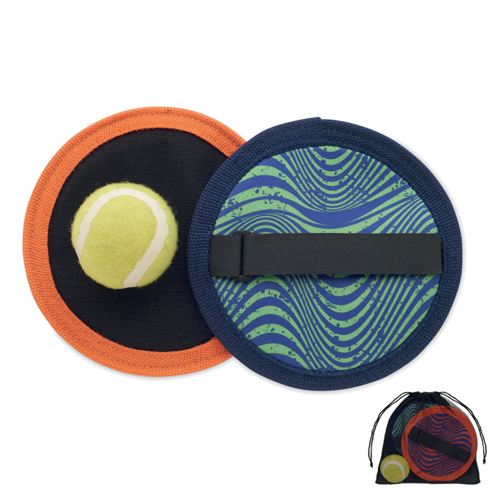 Gioco di pesca con le palline in neoprene — gadget promozionale personalizzabile con il tuo logo