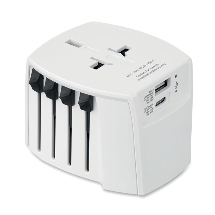 Skross MUV USB AC 30W PD — gadget promozionale personalizzabile con il tuo logo