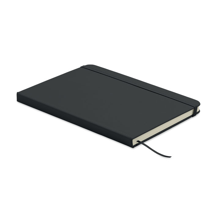 Notebook A5 in PU riciclato — Ufficio e scrittura personalizzabile con il tuo logo