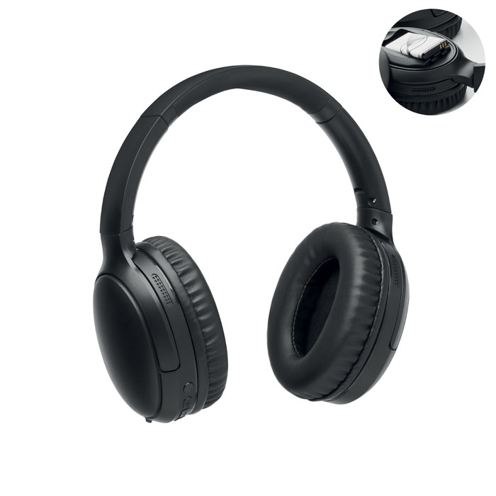 Cuffie ANC pieghevoli — gadget promozionale personalizzabile con il tuo logo