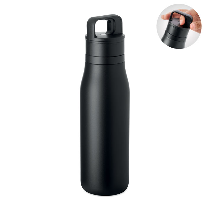 Bottiglia a doppio strato — gadget promozionale personalizzabile con il tuo logo