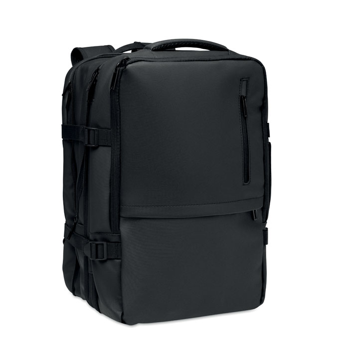 Zaino estensibile in RPET 20L — gadget promozionale personalizzabile con il tuo logo