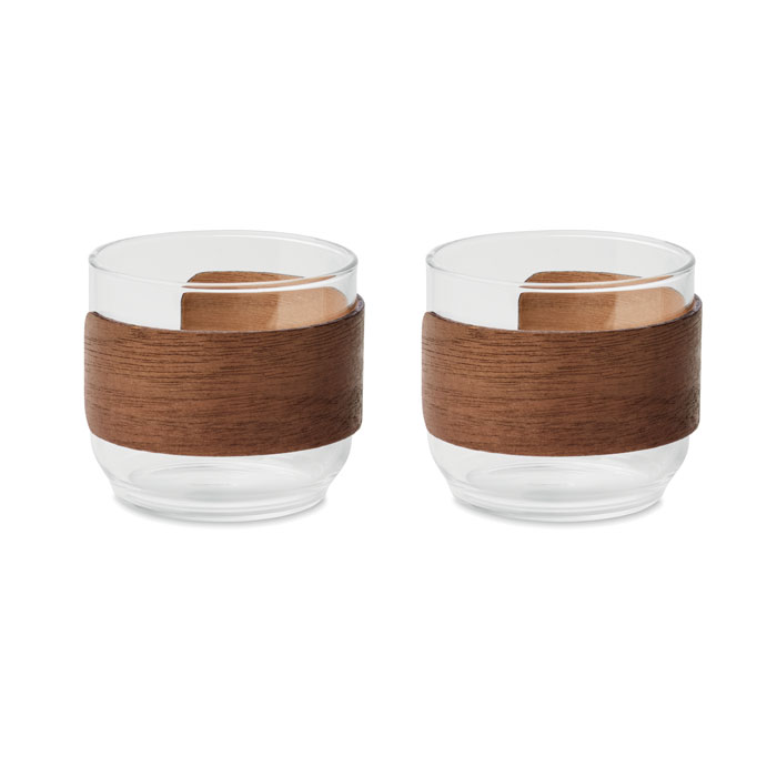 Set di bicchieri da caffè — gadget promozionale personalizzabile con il tuo logo