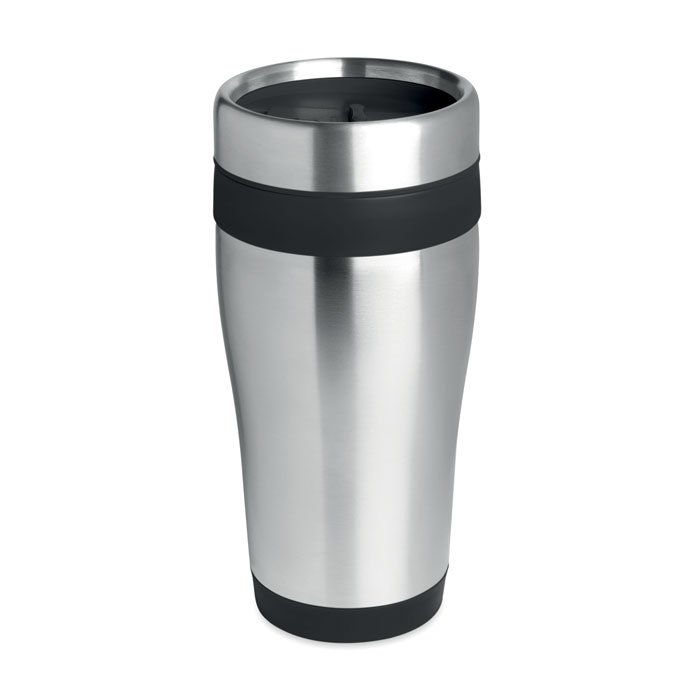 Tazza in acciaio inossidabile — gadget promozionale personalizzabile con il tuo logo