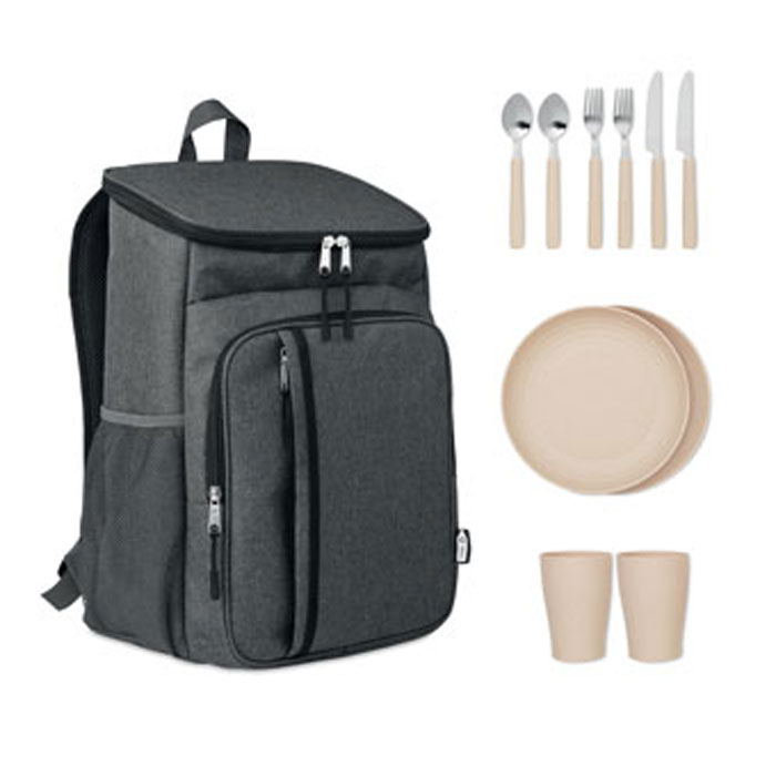 Borsa frigo in RPET 600D — gadget promozionale personalizzabile con il tuo logo