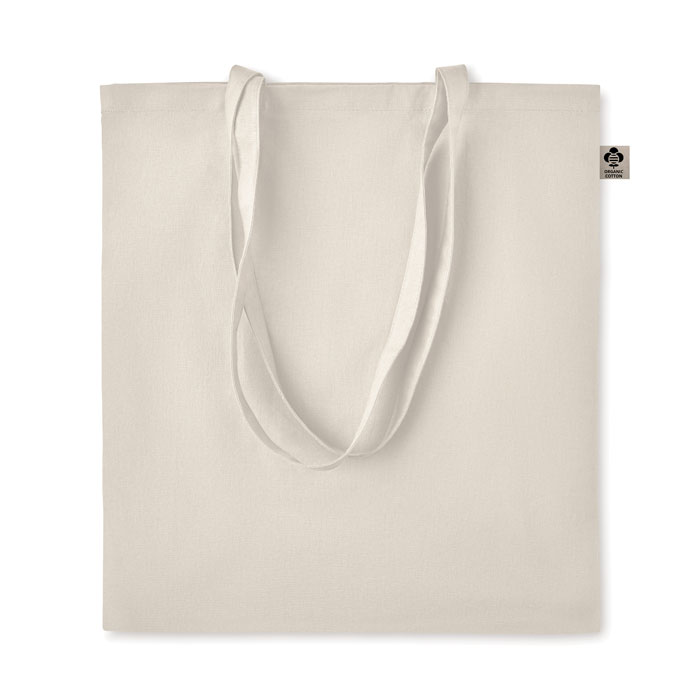 Shopper in cotone organico — gadget promozionale personalizzabile con il tuo logo