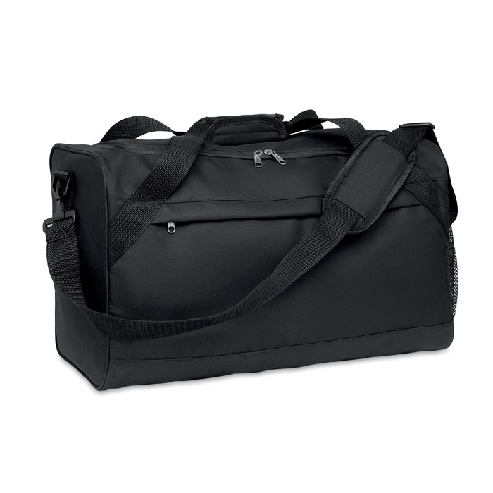Borsa sport RPET 600D — gadget promozionale personalizzabile con il tuo logo