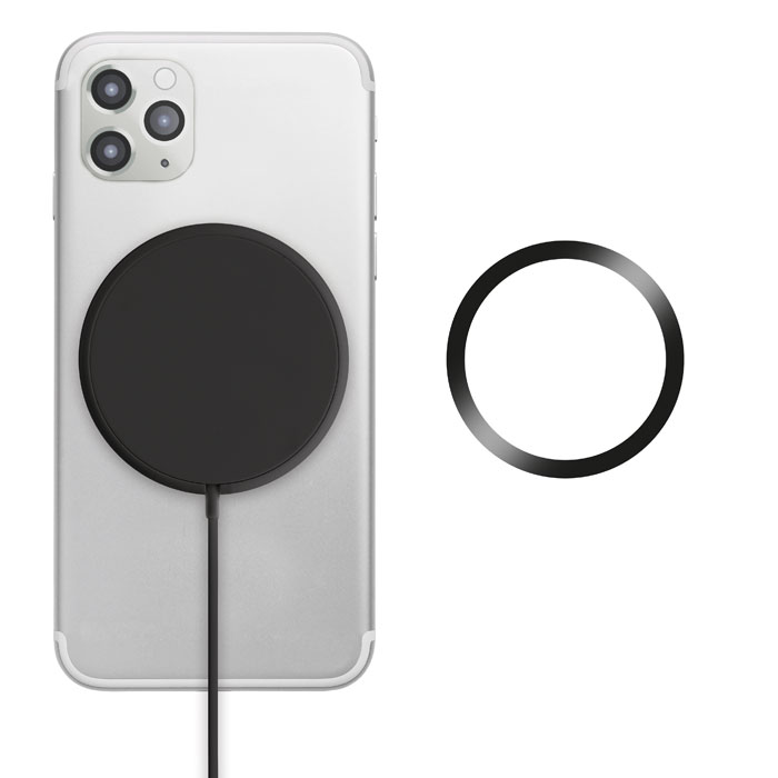 Caricatore wireless magnetico — gadget promozionale personalizzabile con il tuo logo