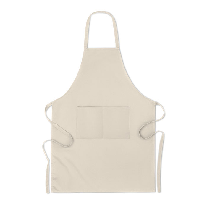 Grembiule in cotone organico — gadget promozionale personalizzabile con il tuo logo