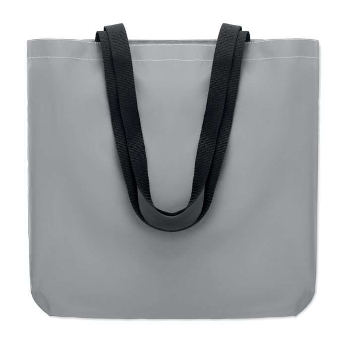 Shopper riflettente — gadget promozionale personalizzabile con il tuo logo
