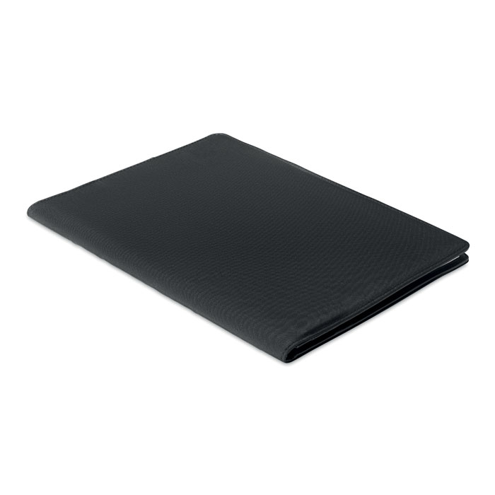Cartella A4 in RPET 300D — gadget promozionale personalizzabile con il tuo logo